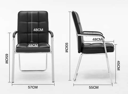 Office Chairs : High-back Leather Boardroom Chair image 5