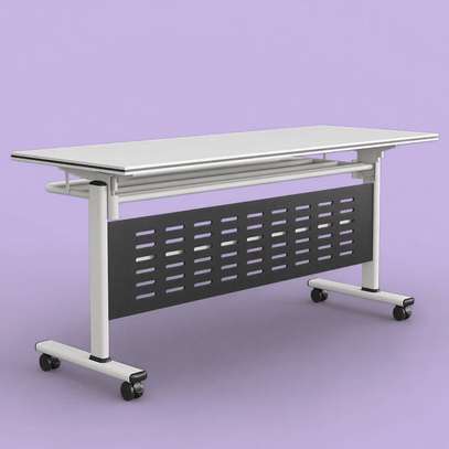 Modern Foldable 120cm Training Table image 4