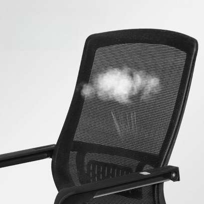 Office Mesh Mid Back Meeting Table Chair image 5