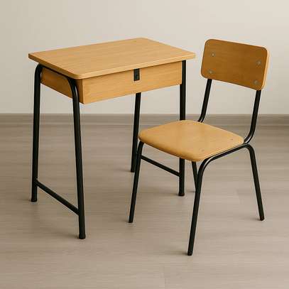 Lockable School Locker and Chair Set image 4