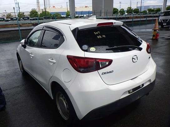 Mazda Demio white color fully loaded 2017 model image 7