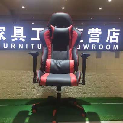 Office Chair; Fancy Leather Finish Gaming Chair image 2