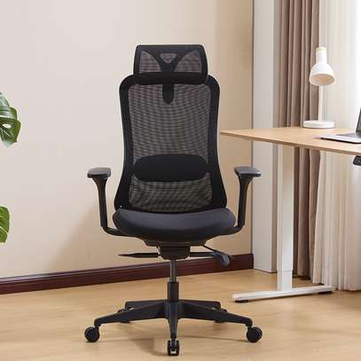 Breathable Ergonomic Mesh Study Chair image 2