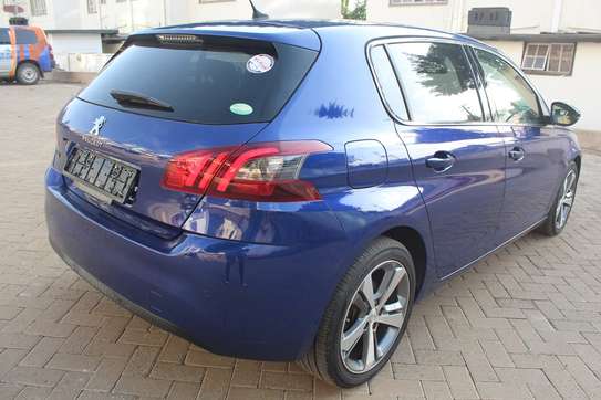 Peugot 308 Allure Blue Sunroof, 2018, 40,000 Kms image 3