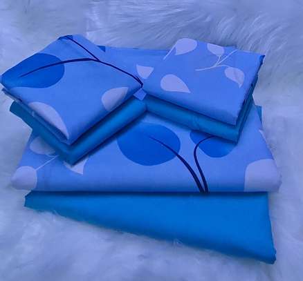 premium white striped cotton bedsheetsr l image 3