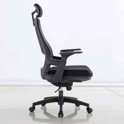 Office Seat: Comfortable Seat With Headrest & Armrest image 2