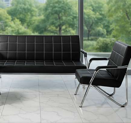 Office Sofa:  Modern Luxury 5-Link Waiting Sofa image 6