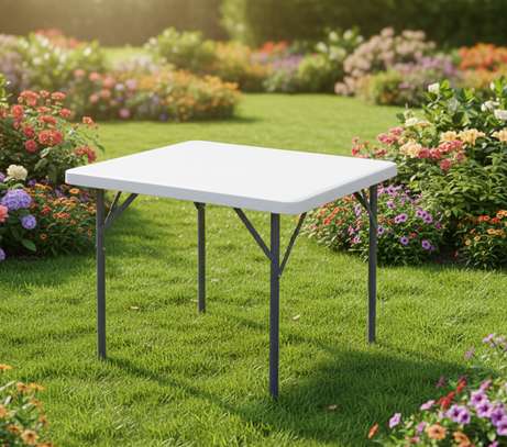 Foldable Table; Portable Plastic Foldable Table image 15