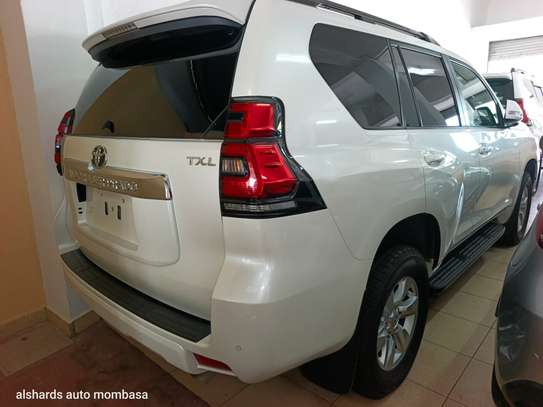 Toyota Prado Spacious SUV White Reliable image 8