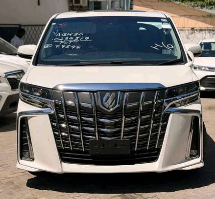 TOYOTA ALPHARD NEW SHAPE 2019 WHITE image 3