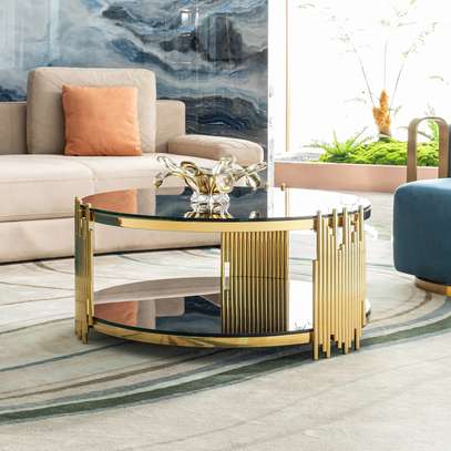 Glass Home Centre Coffee Table image 2