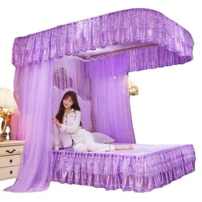 Two stand rail mosquito net image 7