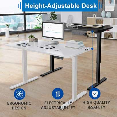 Office Desk: Electric Adjustable Desk, Sit-stand Workstation image 6