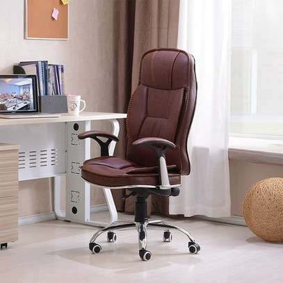 Brown Generic Ergonomic Chair image 4