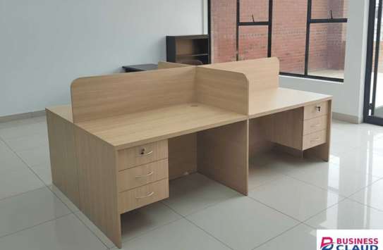 Office Workstation; 4 Way Local made Workstation in Keroka image 3