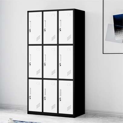 Office Cabinet; 9‑Locker Steel Office Cabinet image 2
