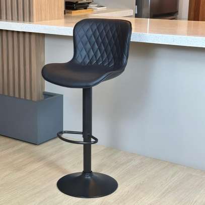 Barstool;   Adjustable Swivel Bar Stool in Tabaka image 6