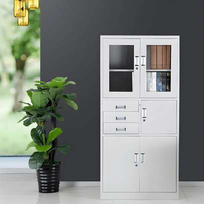 Steel Office Storage Cabinet with Safe image 3