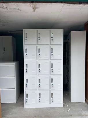 15-Locker steel office cabinet image 6