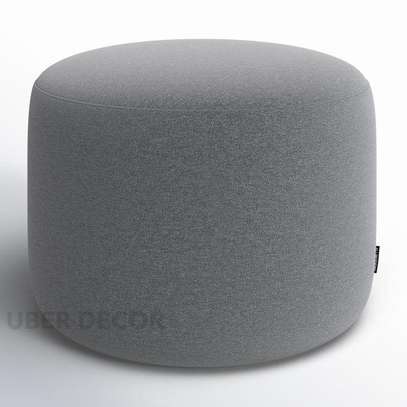 Home Chair : Round Leather Home  Bedroom Chair In Keumbu image 12