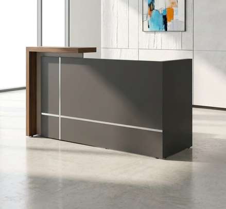 Wooden 1800mm Office Reception Desk image 9