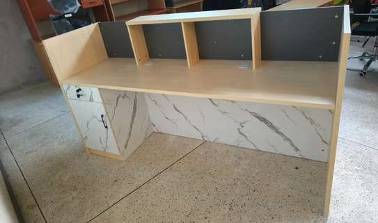 Office Desk: 2000mm Office Front Counter Desk image 2
