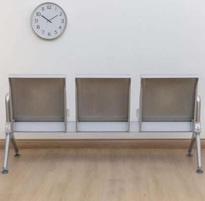 Reception Benches;3-Link Heavy Gauge  Office Bench In Suneka image 4