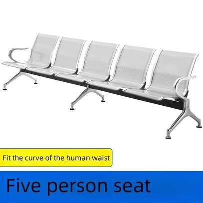 Reception Chairs: Public Waiting Train Bench image 4