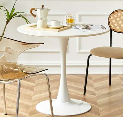Office Table: Classic White Tulip Dining Table, image 4