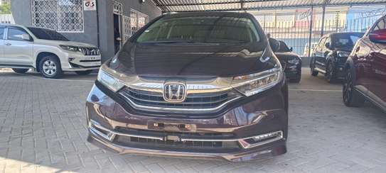Honda Fit shuttle Hybrid purple 2019 image 2