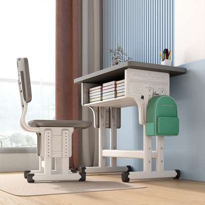 Kids Furniture: Adjustable Kids desk & chair combo image 3