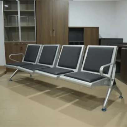 Reception Bench; 4 Seater Office Reception Bench image 3