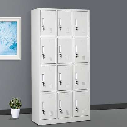 12-Locker Steel Office Cabinet image 6