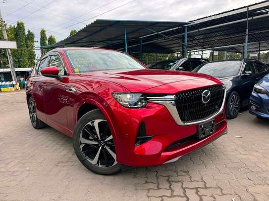 Mazda CX-60 Red wine 2022 3.3L Diesel image 3