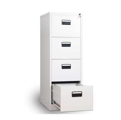 Office Cabinet: 4-drawer steel office file cabinet image 5