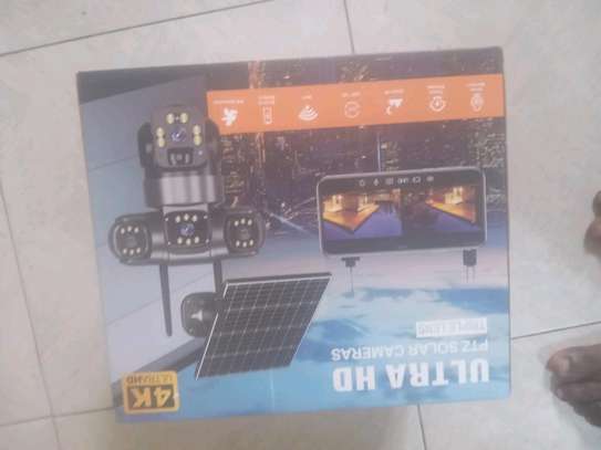 Solar CCCTV 4k 4g/WiFi Triple lens image 3