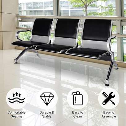 3-Link Padded Reception Bench image 5