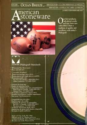 “Imported Pfaltzgraff Dinnerware 40-Pcs Set Rare in Kenya image 3