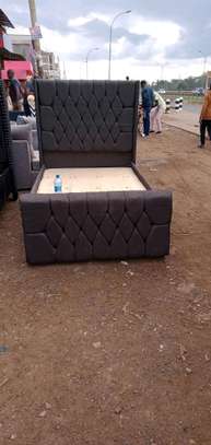 King Size Modern Bed with Side Draws image 8