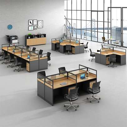 6-Way Modular Office Workstation image 6