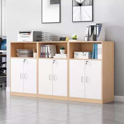 Office Cabinet; 6 Door Wooden Credenza Office Cabinet image 5
