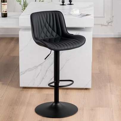 Barstool;   Adjustable Swivel Bar Stool in Tabaka image 2