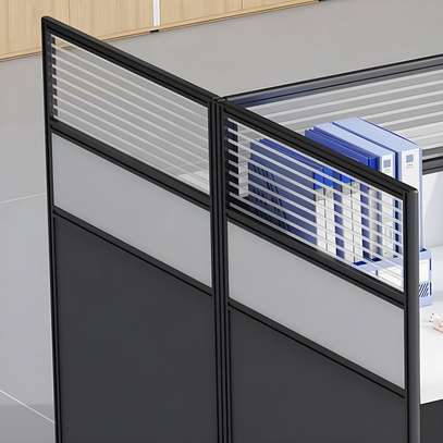 Office Workstation - 4 way modular workspace image 14