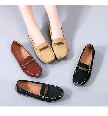Ladies sued loafers image 6
