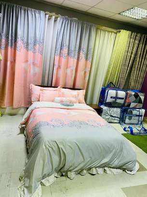 NEW KING SIZE CURTAIN DUVET image 4