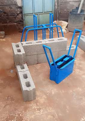 Manual Block Press Durable Steel Frame Block Maker image 3