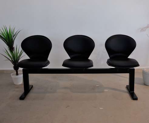 Plastic Waiting 3 Person Office Bench image 14