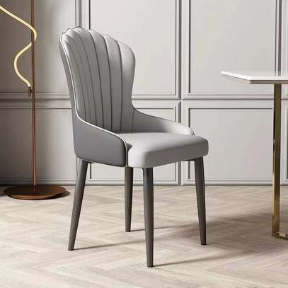 Dining Chair : 4 Legged Gray Dining Chair In  Homabay image 11