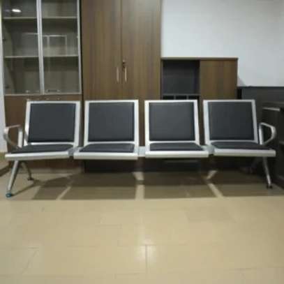 Reception Bench; 4 Seater Office Reception Bench image 4