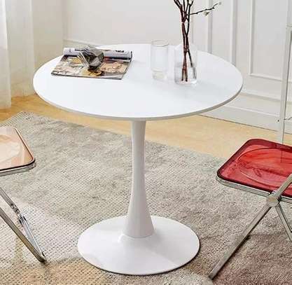 Modern Design Round Durable MDF Mini Conference Table image 5